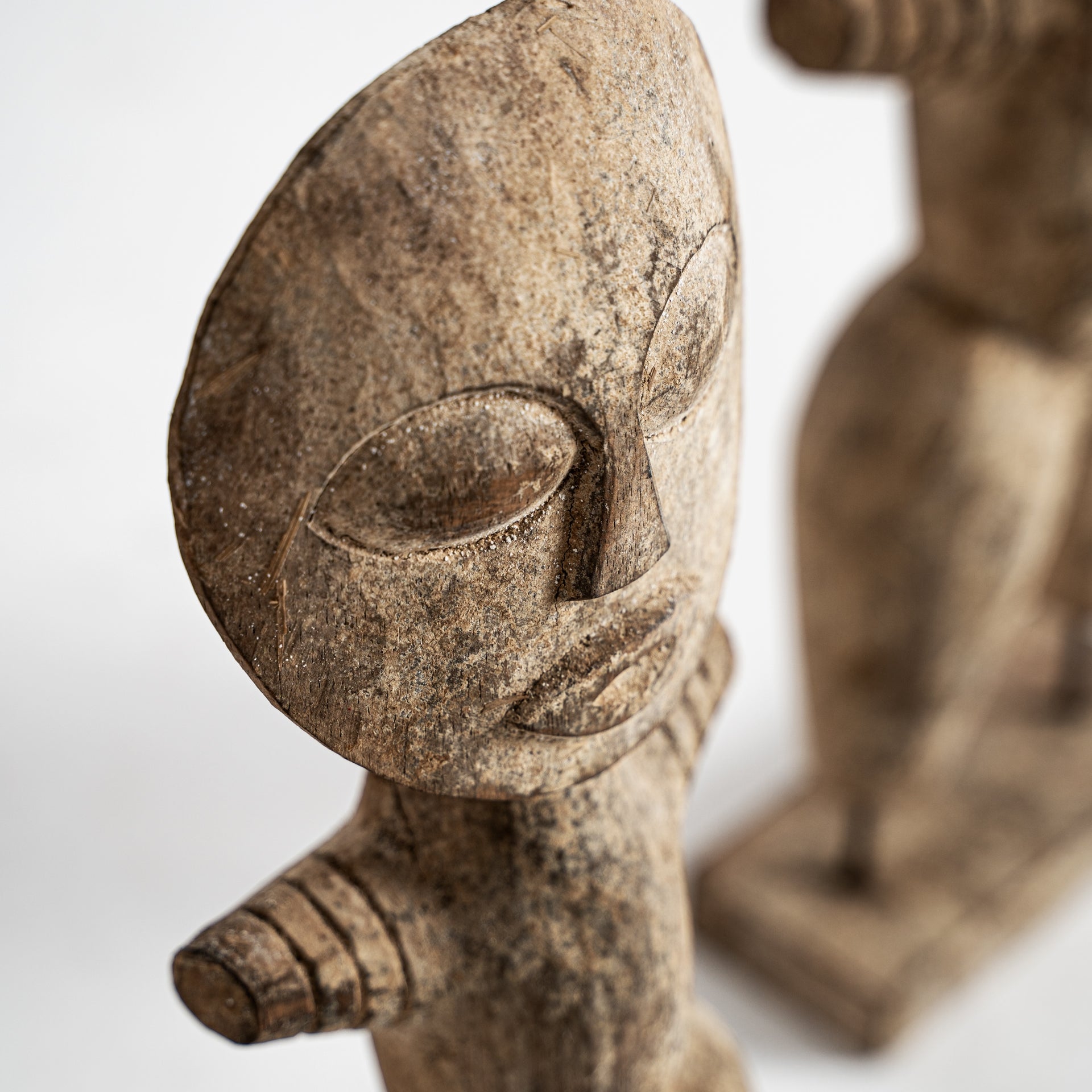 Lakshmi Tropical Wood Ethnic Figure (Set of 3) - Maison Rêves UK