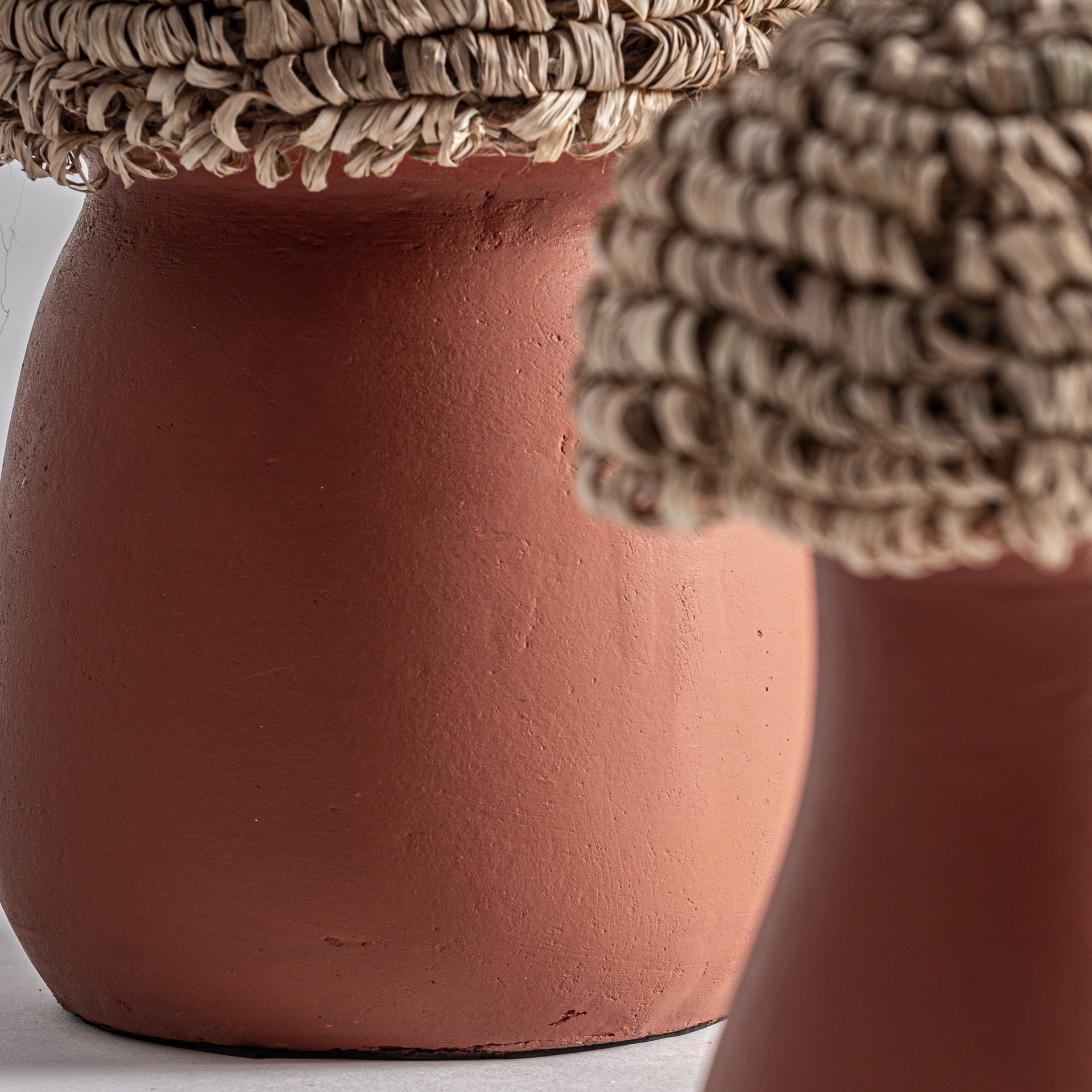 Zyby Terracotta Figure (Set of 3) - Maison Rêves UK