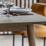 Forma Dining Table Grey Wash Finish - Maison Rêves UK