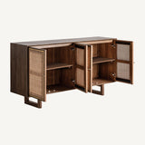 Gondorf Brown Mango Wood Sideboard - Maison Rêves UK