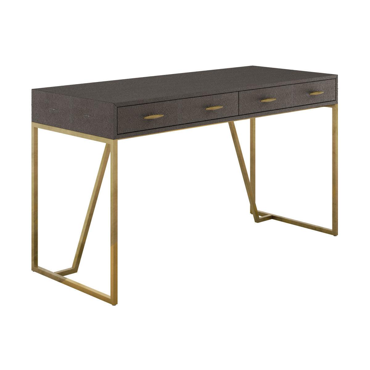 Hampton Desk in Brown by DI Designs - Maison Rêves UK