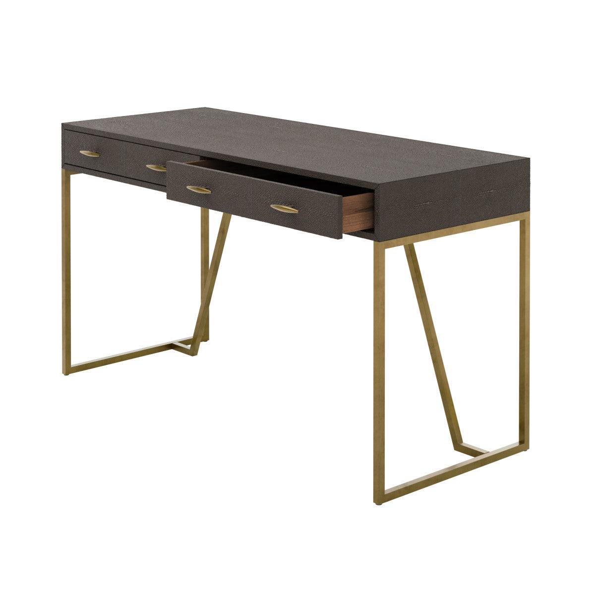 Hampton Desk in Brown by DI Designs - Maison Rêves UK