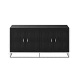 Hampton Sideboard - Black Shagreen by DI Designs - Maison Rêves UK