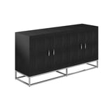 Hampton Sideboard - Black Shagreen by DI Designs - Maison Rêves UK