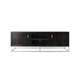 Hampton TV Unit - Black Shagreen by DI Designs - Maison Rêves UK