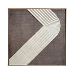 Hanson Woven Palm Wall Art - Maison Rêves UK