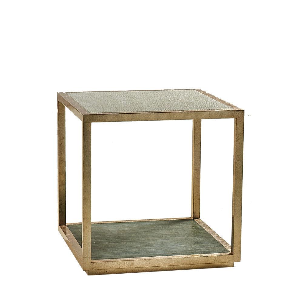 Hartland Washed Oak End Table with Inlay by William Yeoward - Maison Rêves UK