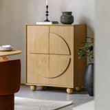 Horizon 2 Door Cupboard Natural - Maison Rêves UK