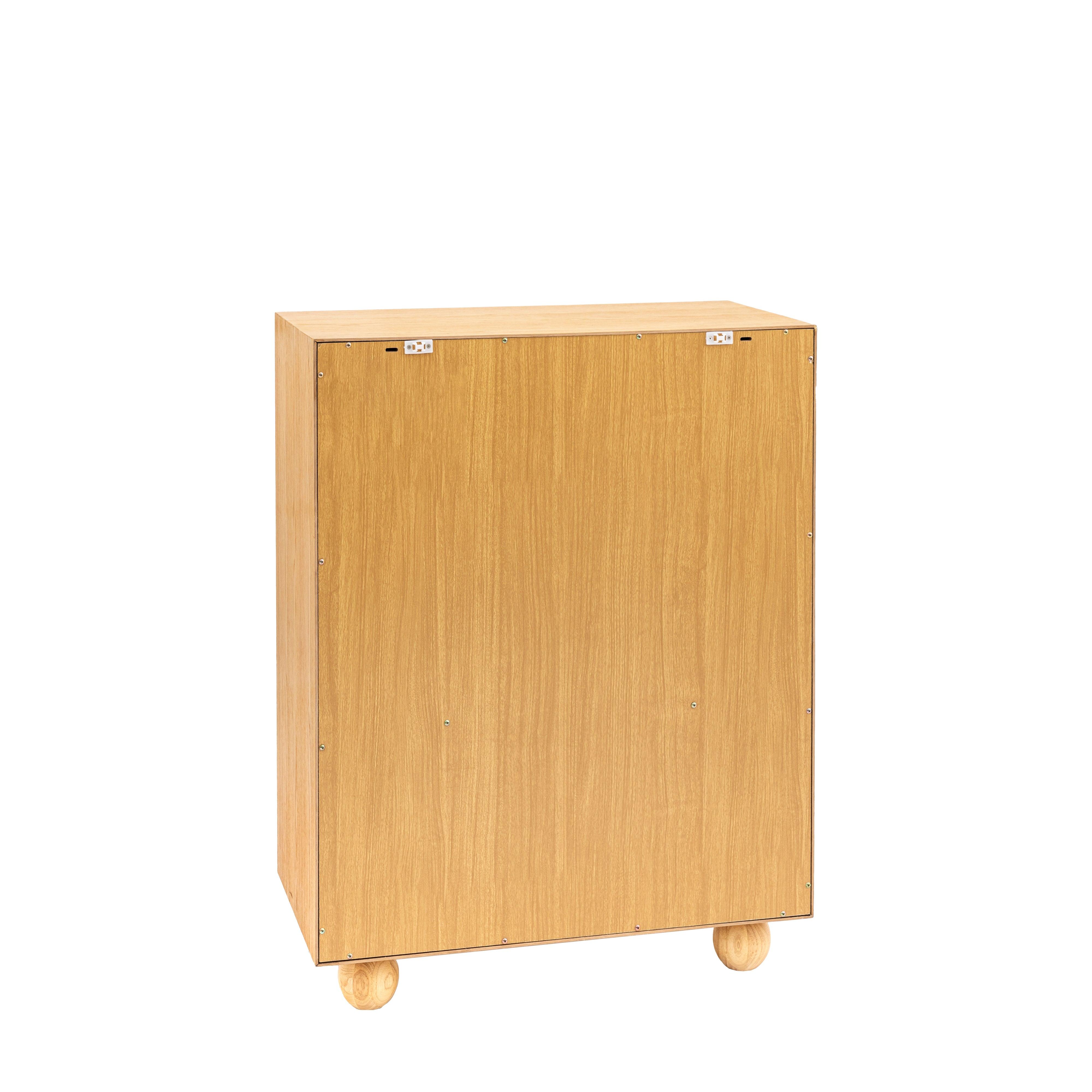 Horizon 2 Door Cupboard Natural - Maison Rêves UK