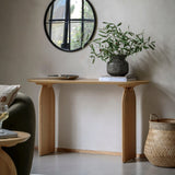 Horizon Console Table Natural - Maison Rêves UK