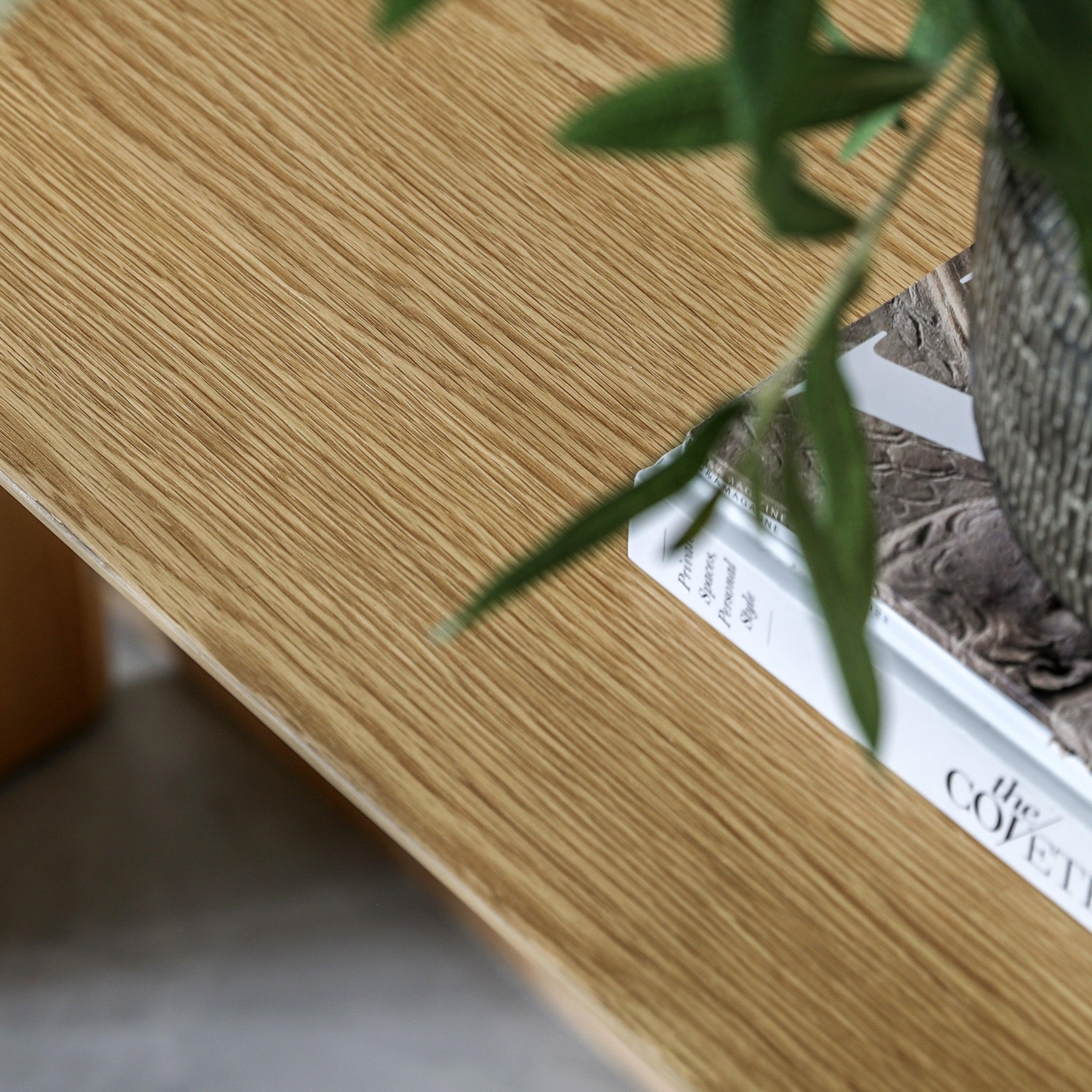 Horizon Console Table Natural - Maison Rêves UK