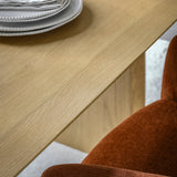 Horizon Dining Table Natural - Maison Rêves UK