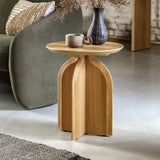 Horizon Side Table Natrual - Maison Rêves UK