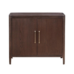 Hudson 2 Door Cabinet Brushed Brown Oak by Eccotrading Design London - Maison Rêves UK