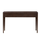 Hudson 3 Drawer Console Table Brushed Brown Oak by Eccotrading Design London - Maison Rêves UK