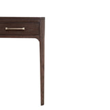 Hudson 3 Drawer Console Table Brushed Brown Oak by Eccotrading Design London - Maison Rêves UK