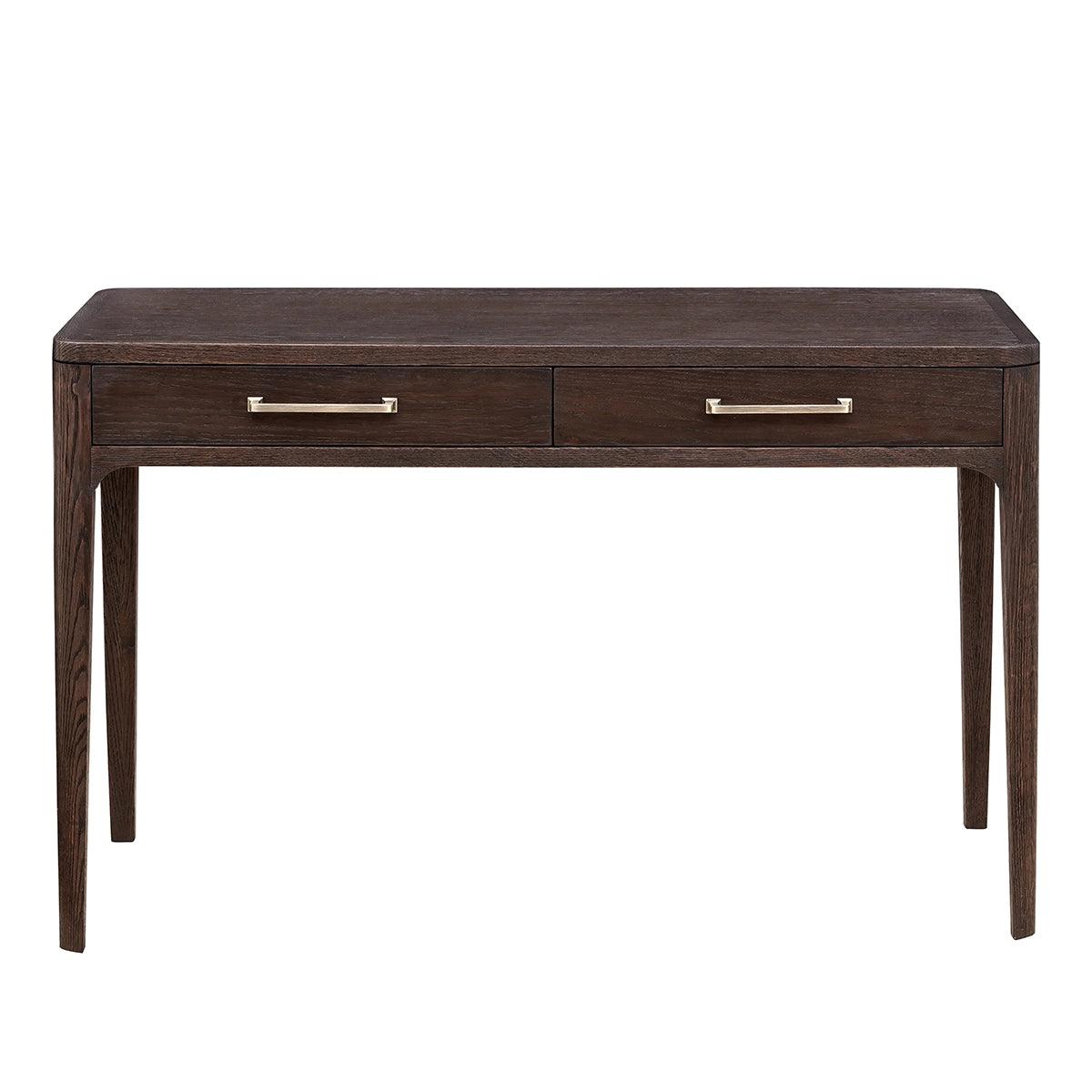 Hudson Desk Brushed Brown Oak by Eccotrading Design London - Maison Rêves UK