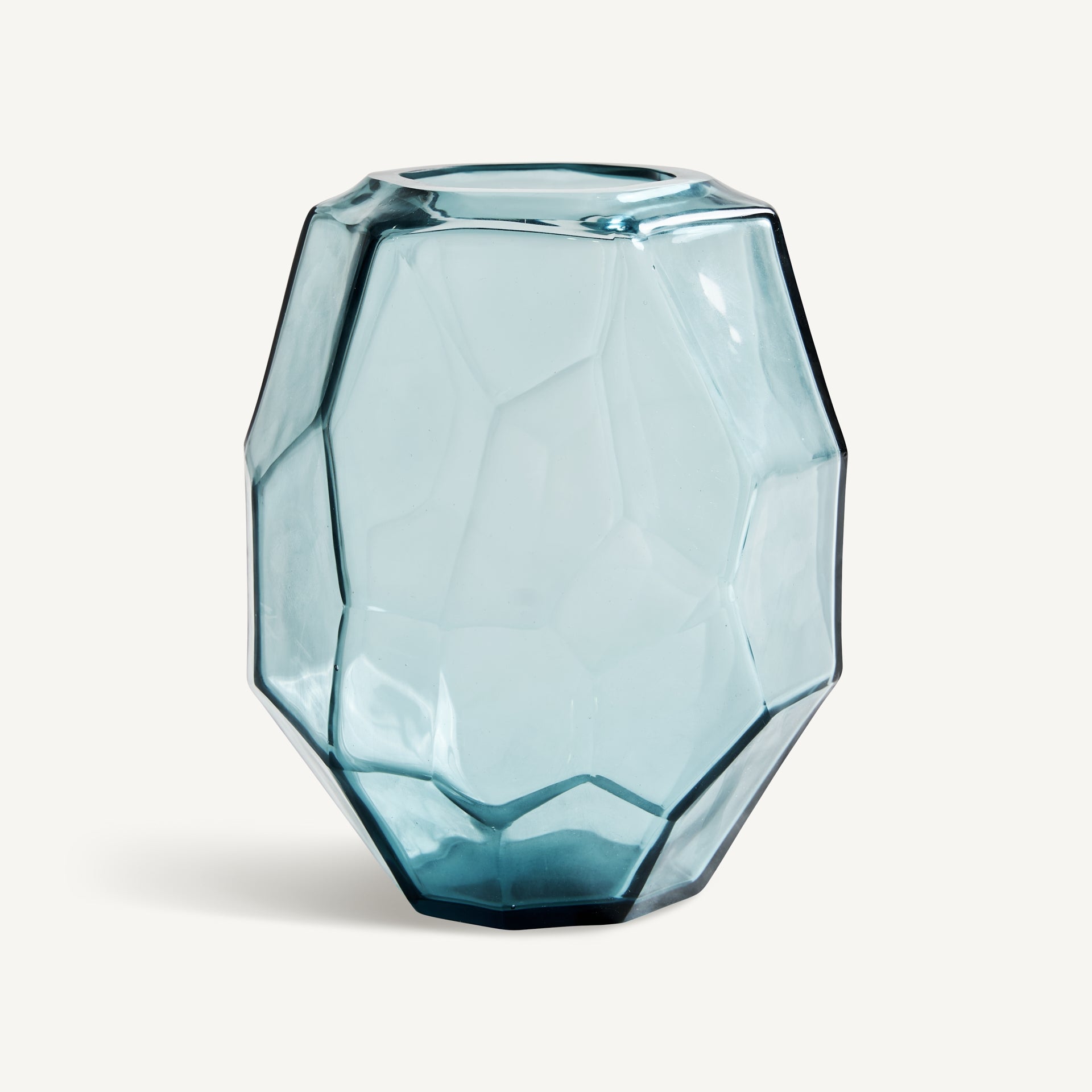 Izsak Glass Vase - 24cm - Maison Rêves UK