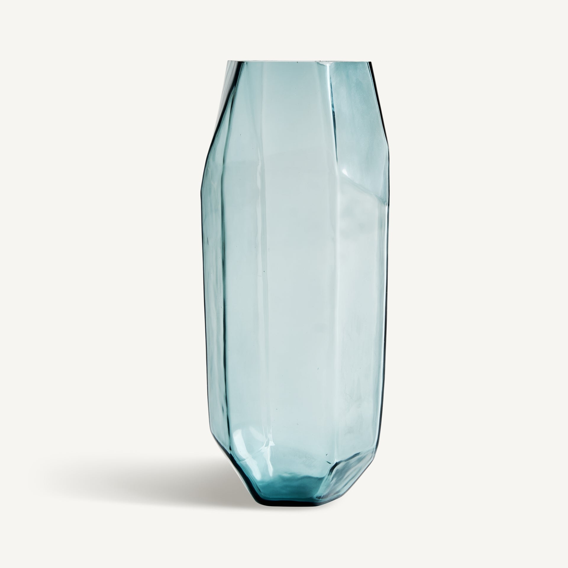 Izsak Glass Vase - 42cm - Maison Rêves UK