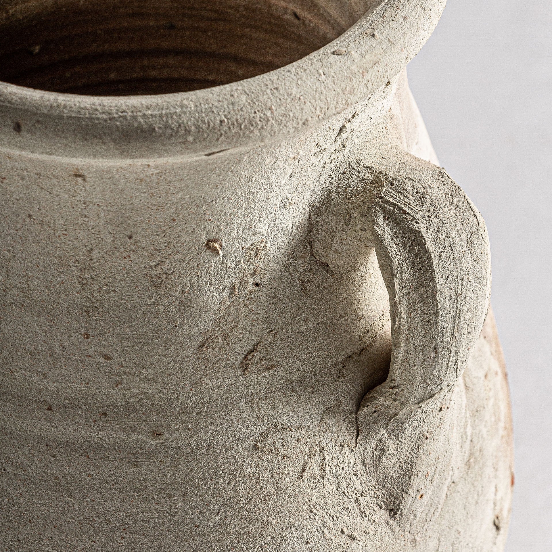 Kansara Clay Vase - 30cm - Maison Rêves UK