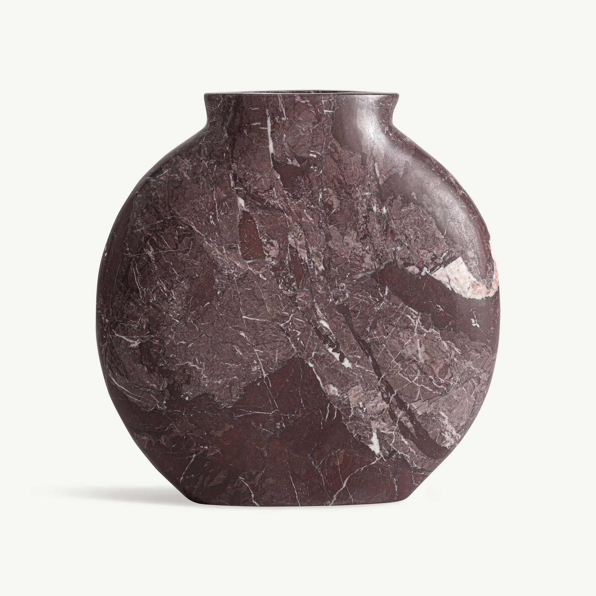 Nethen Marble Vase - 31cm - Maison Rêves UK
