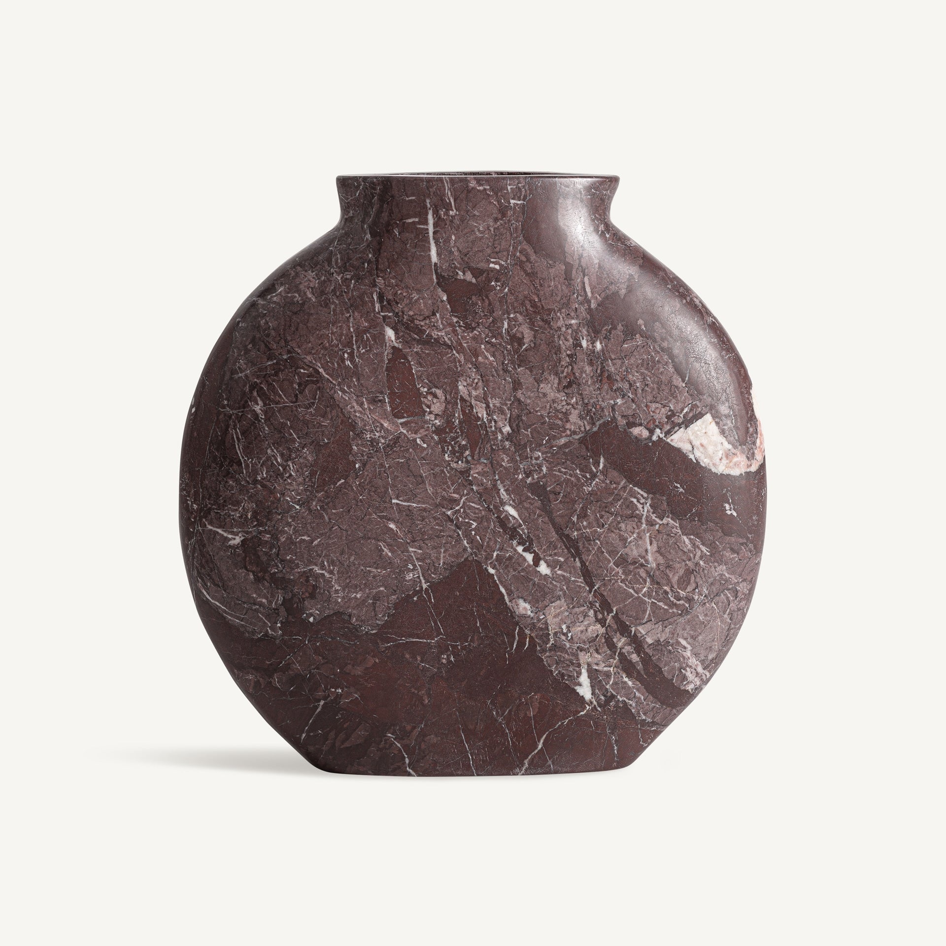 Nethen Marble Vase - 26cm - Maison Rêves UK