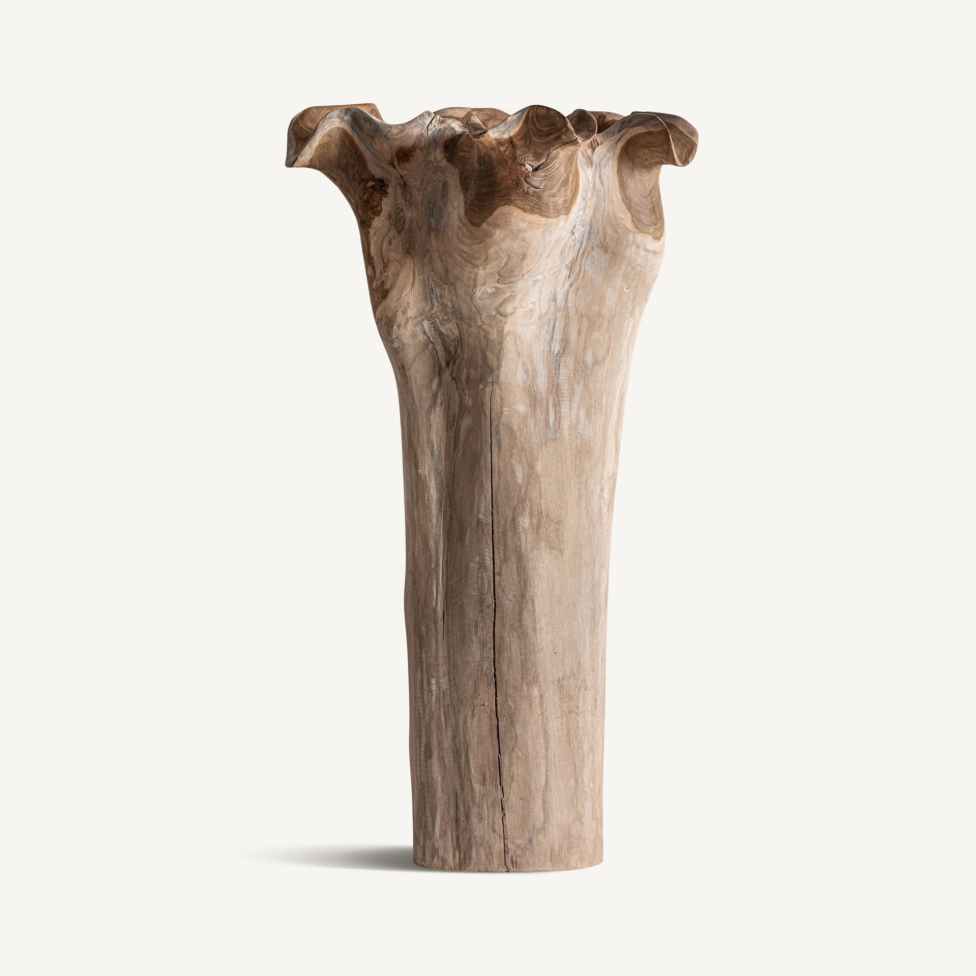 Railway Wood Vase - Maison Rêves UK