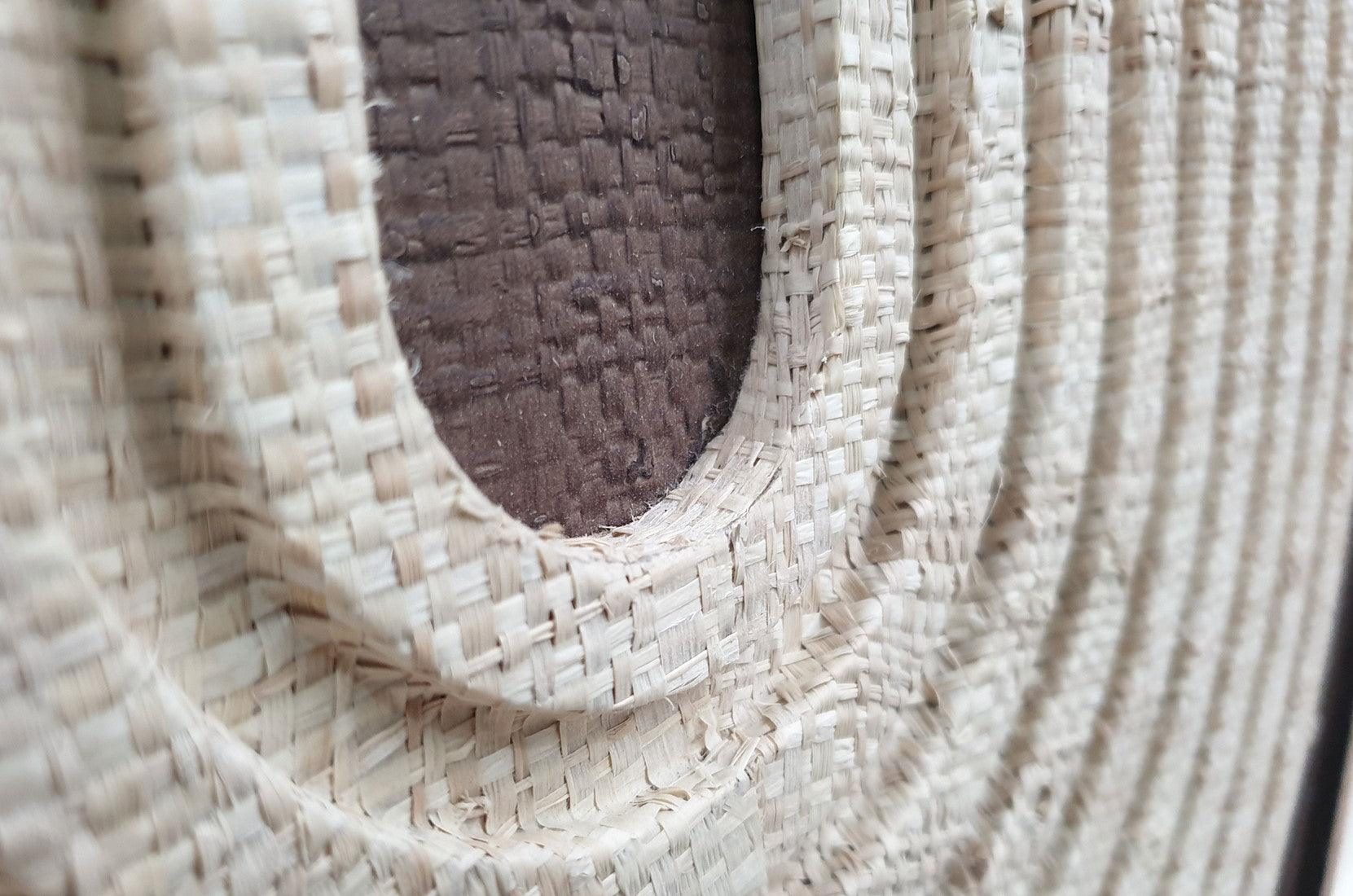 Julie Woven Palm Wall Art - Maison Rêves UK