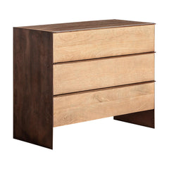 Killeany Mango Wood Chest of Drawers Iron Accent - Maison Rêves UK