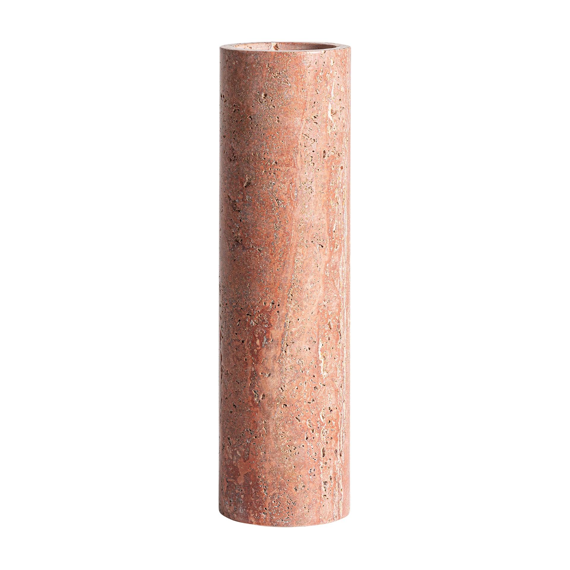 Kleise Pale Pink Marble Vase - Maison Rêves UK