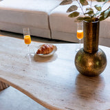 La Cantera Organic Travertine Coffee Table by Richmond Interiors - Maison Rêves UK