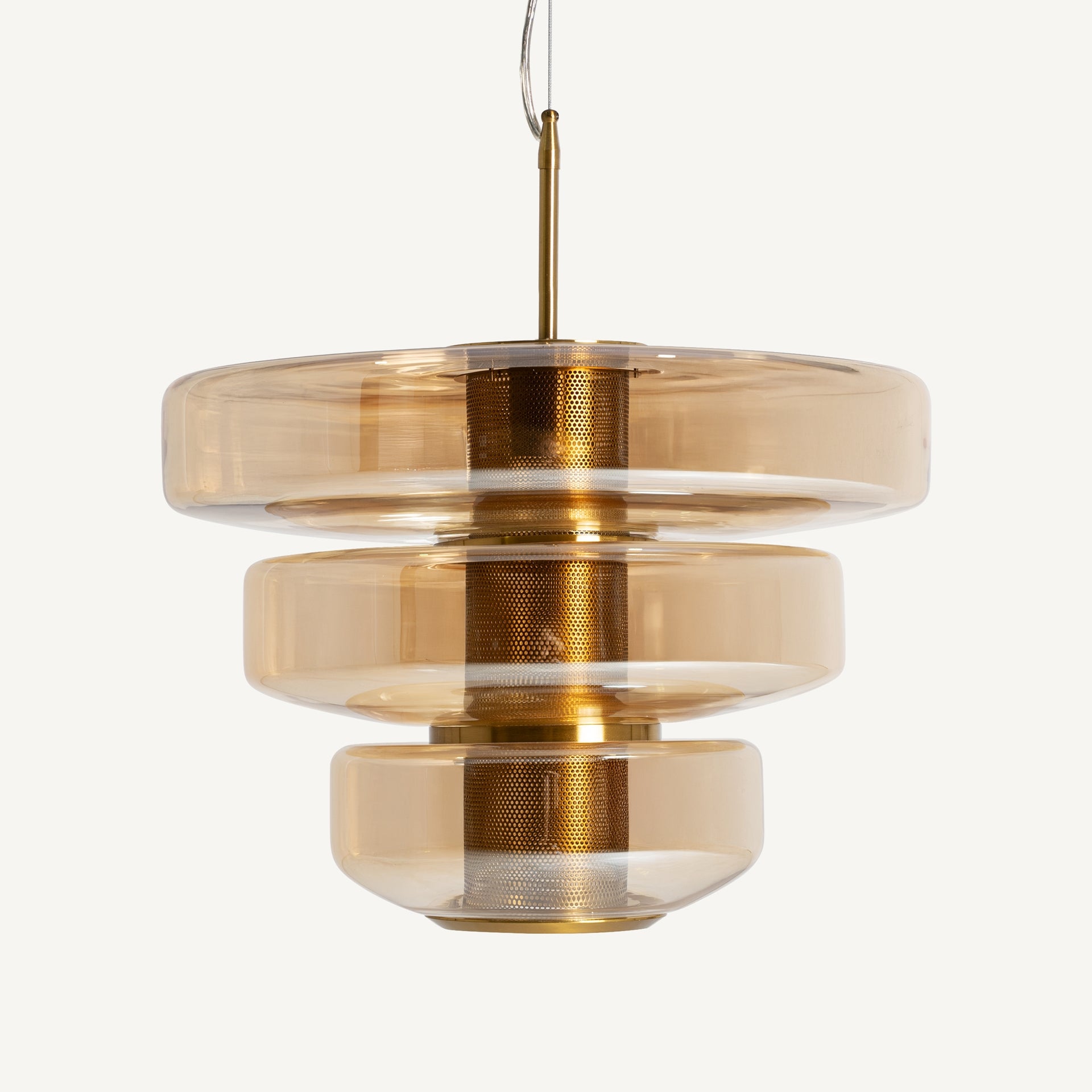 Alexa Glass Ceiling Lamp - Maison Rêves UK