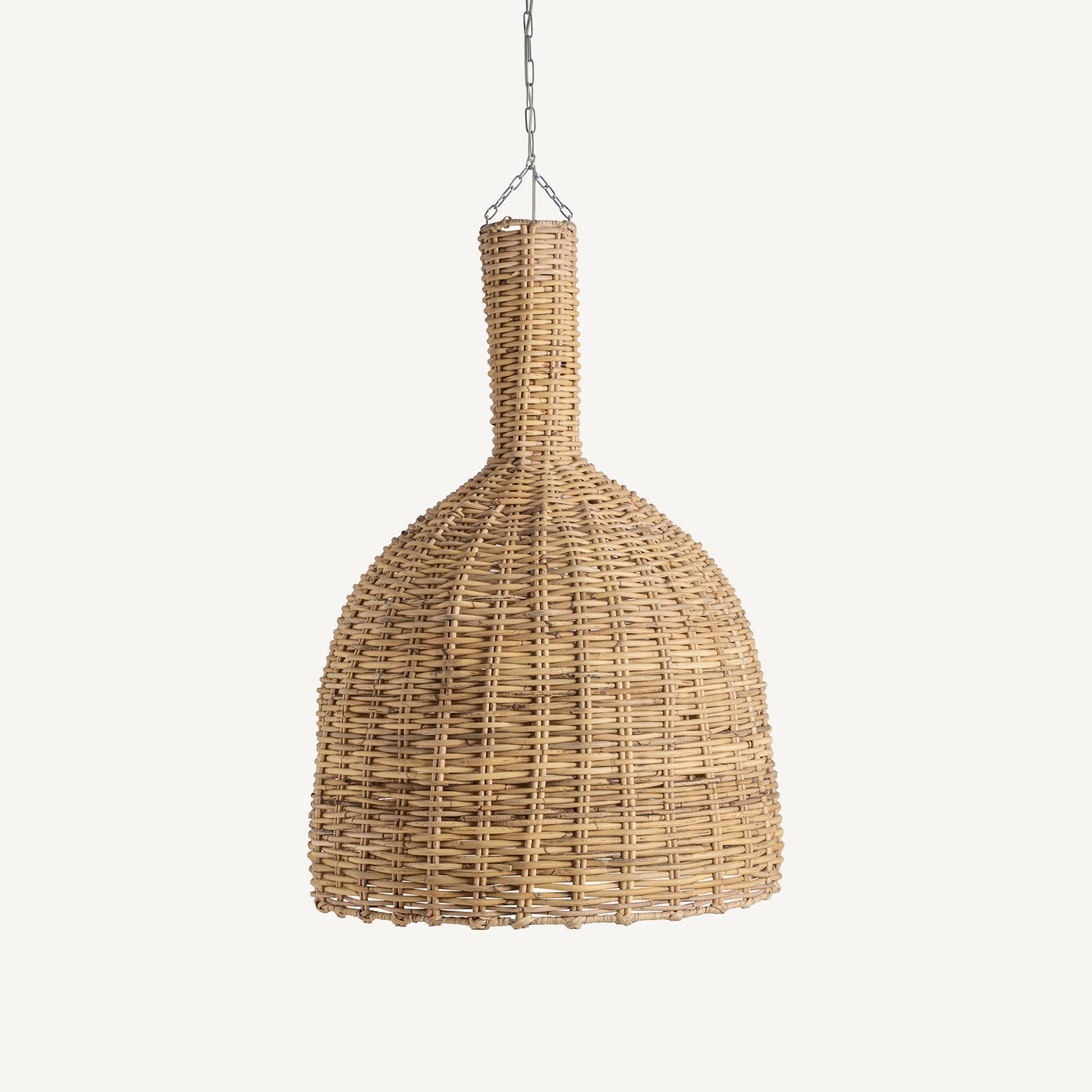 Bell Rattan Ceiling Lamp - Maison Rêves UK