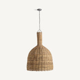 Bell Rattan Ceiling Lamp - Maison Rêves UK