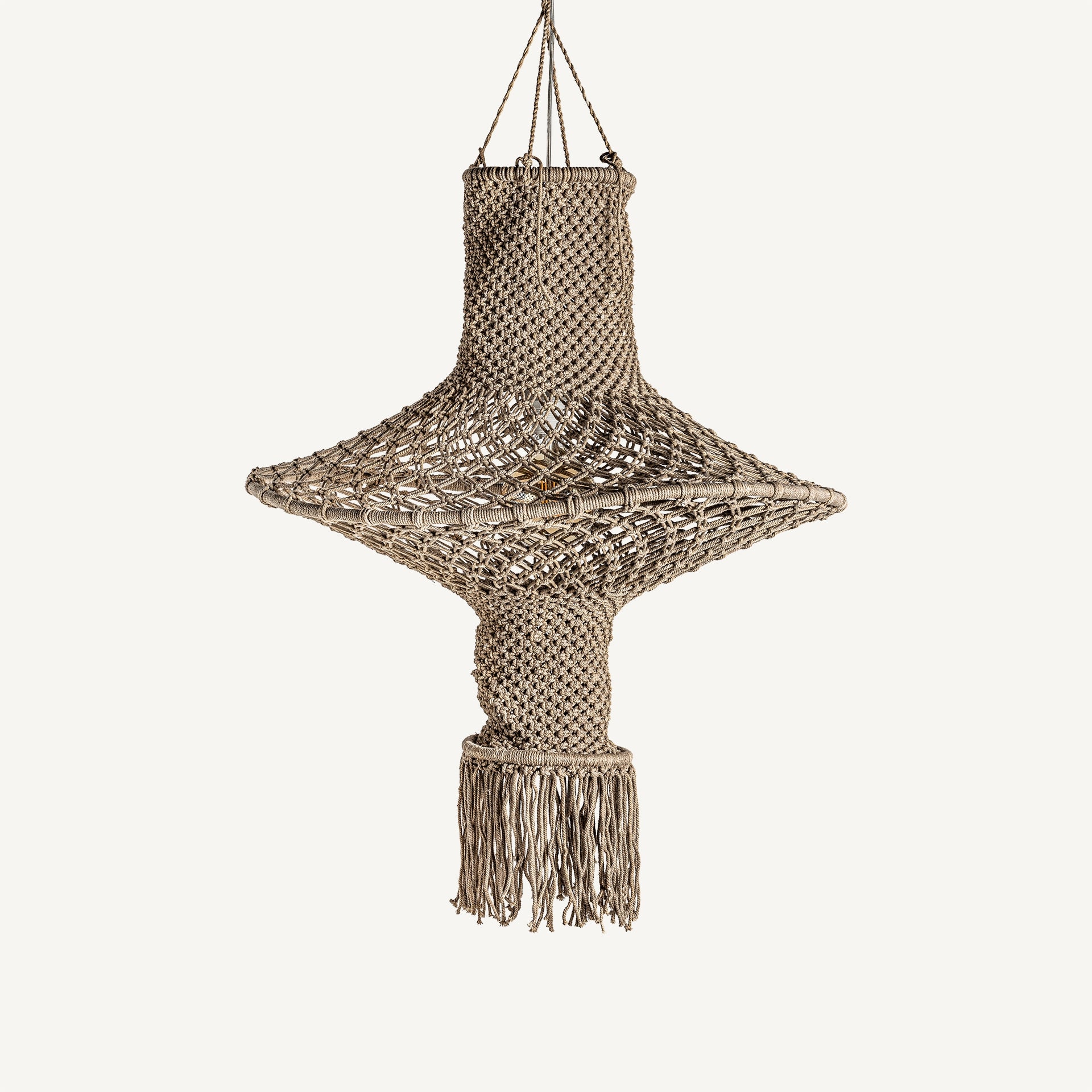 Bera Cotton Ceiling Lamp - Maison Rêves UK