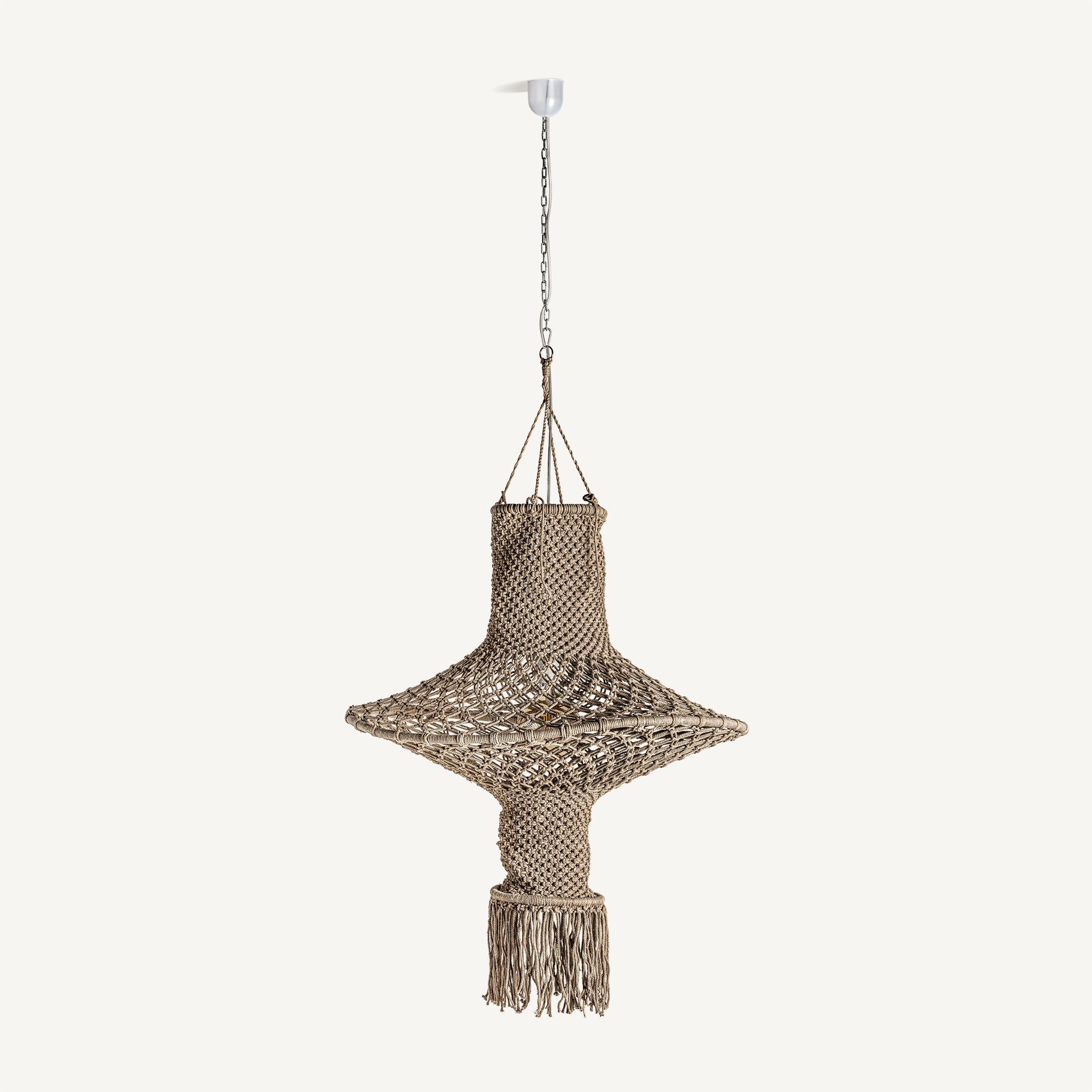 Bera Cotton Ceiling Lamp - Maison Rêves UK