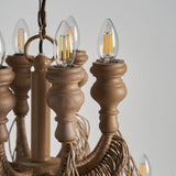 Blauzac Jute Ceiling Lamp - Maison Rêves UK