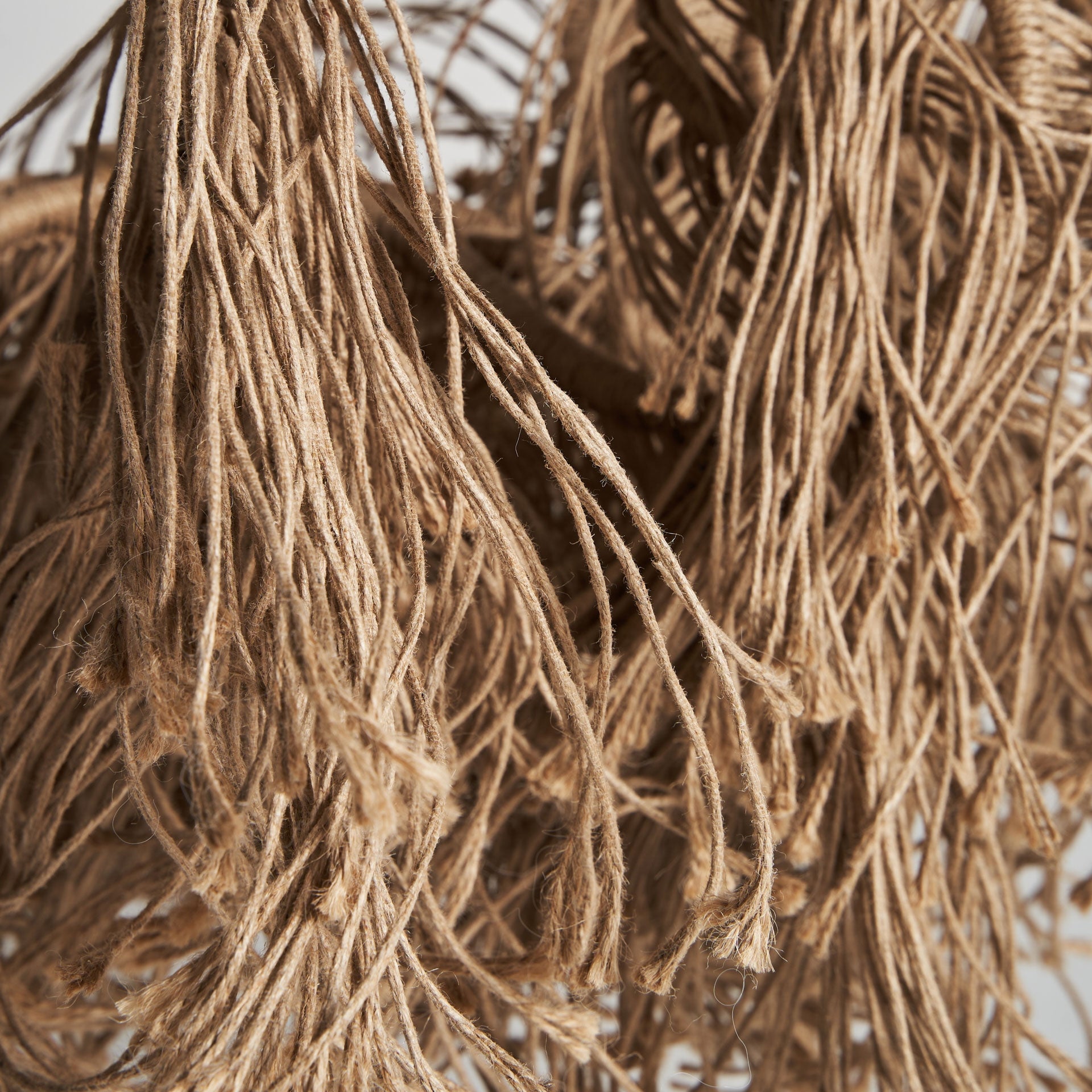 Blauzac Jute Ceiling Lamp - Maison Rêves UK
