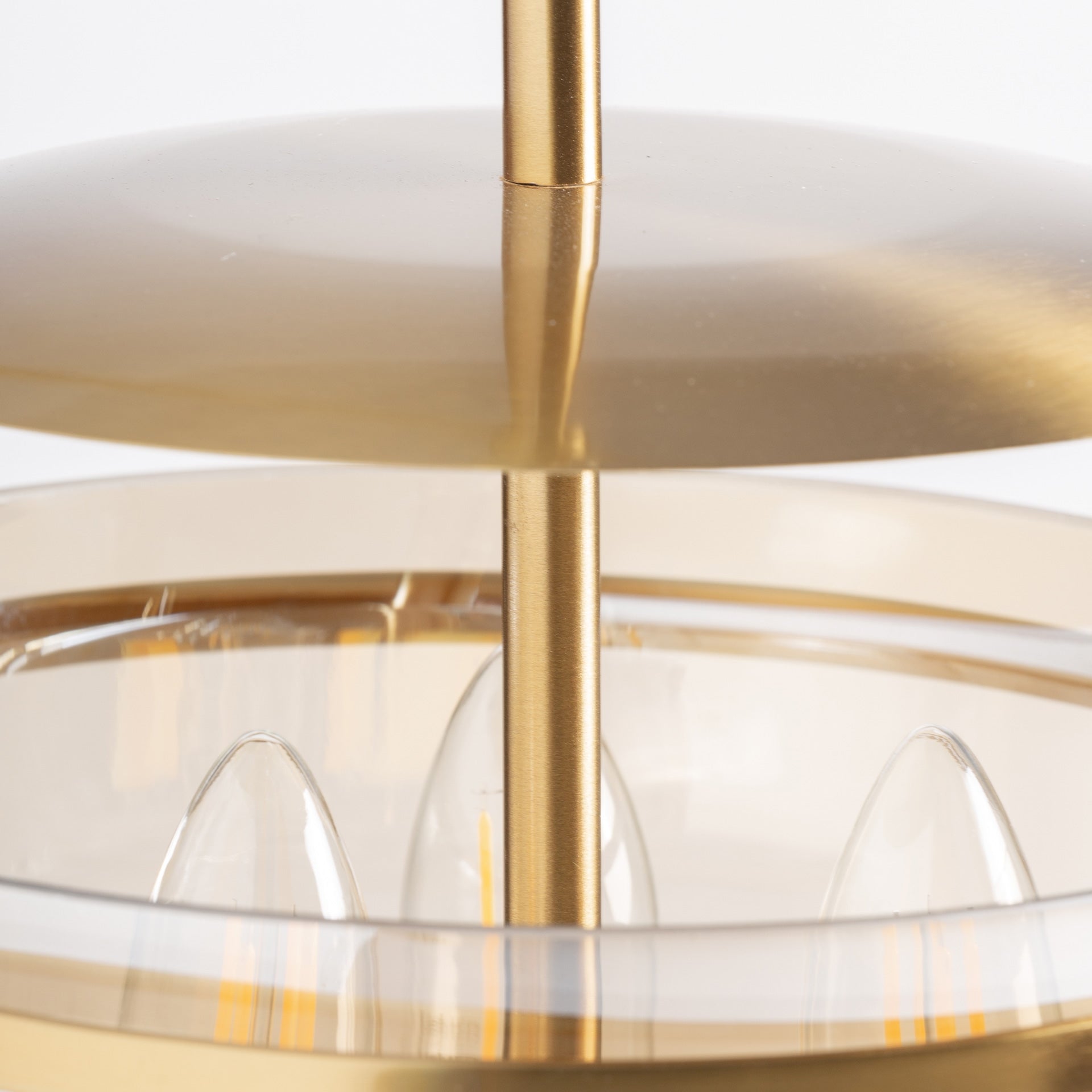 Caine Glass Ceiling Lamp - Maison Rêves UK