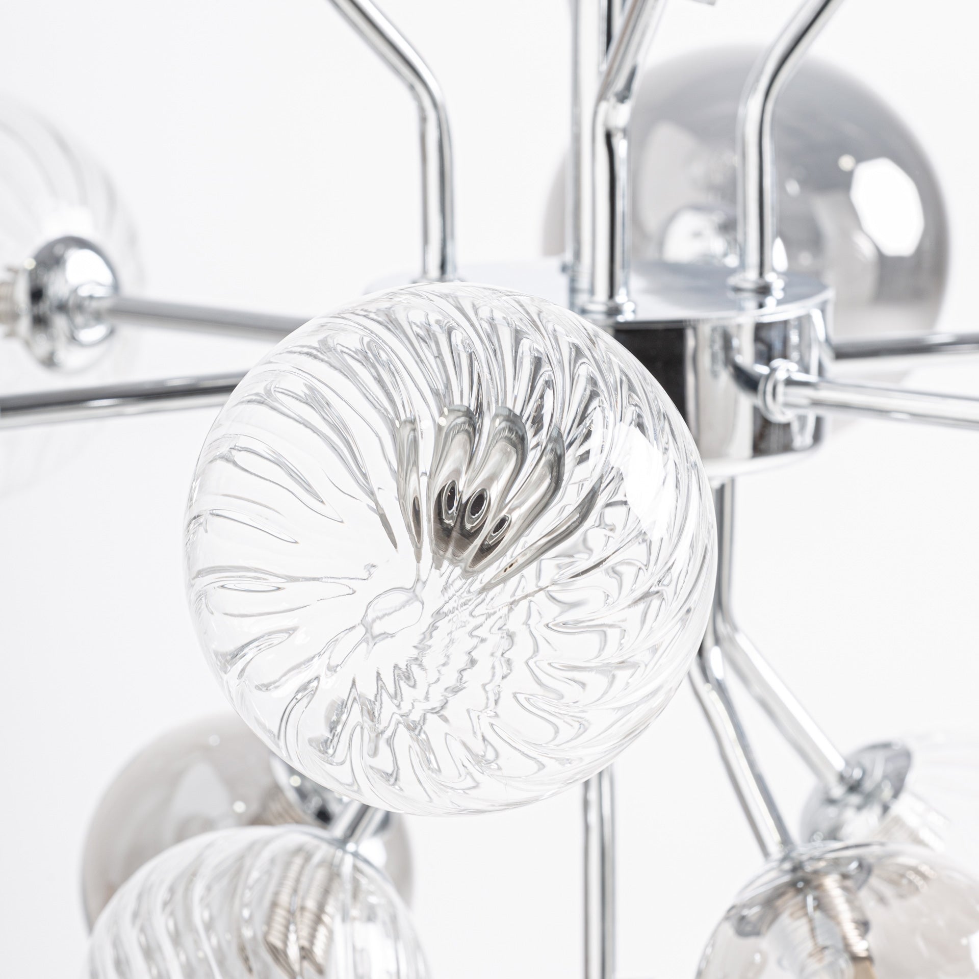 Carla Glass Ceiling Lamp - Maison Rêves UK