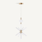 Cataline Glass Ceiling Lamp - 100cm - Maison Rêves UK