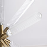 Cataline Glass Ceiling Lamp - 100cm - Maison Rêves UK