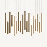 Steel Ceiling Lamp - 150cm - Maison Rêves UK