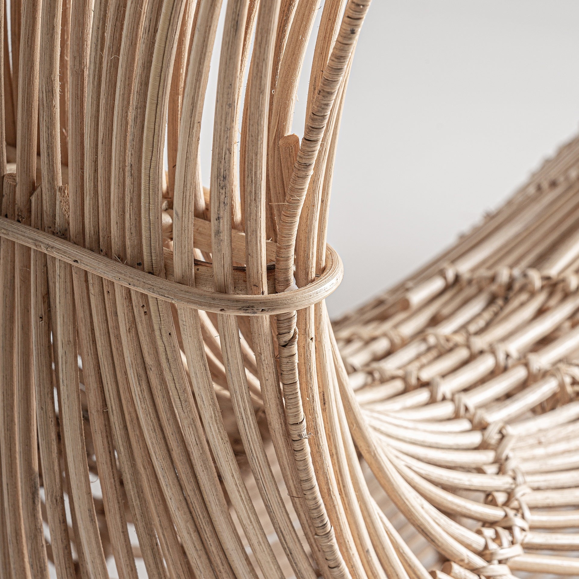 Fish Rattan Ceiling Lamp - 104cm - Maison Rêves UK