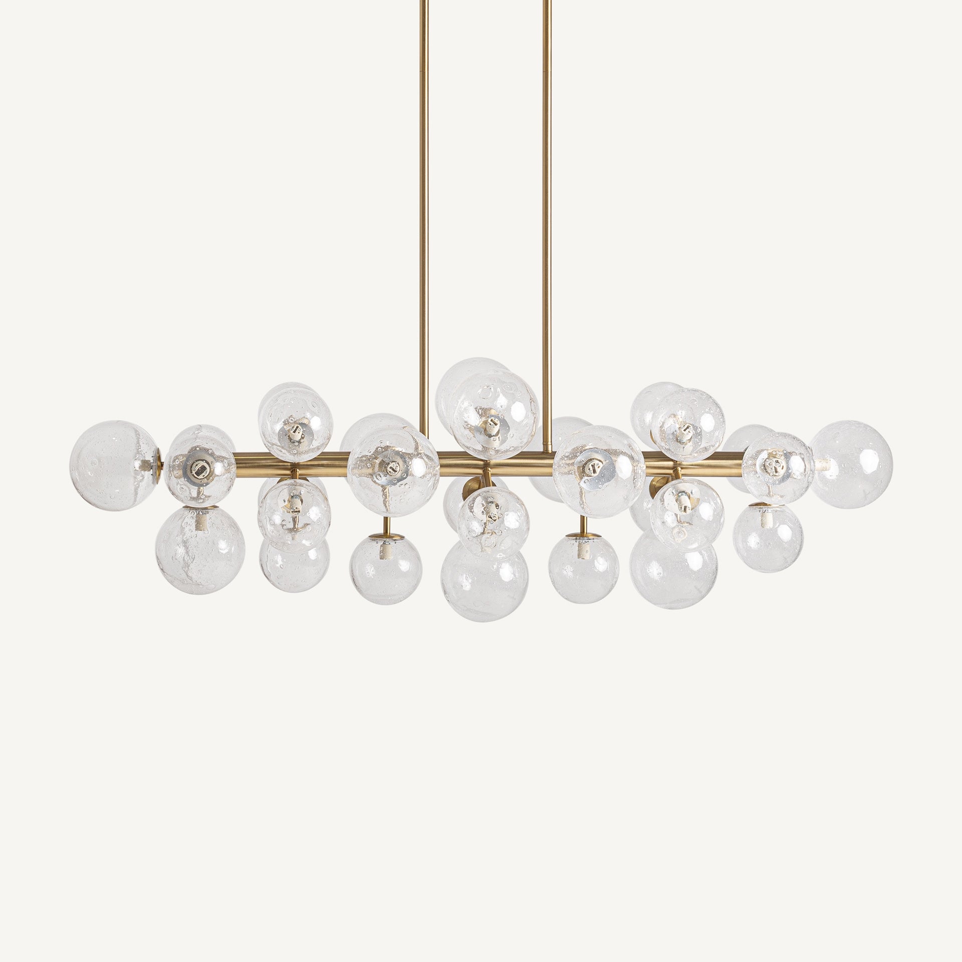 Glass Ceiling Lamp - 126cm - Maison Rêves UK