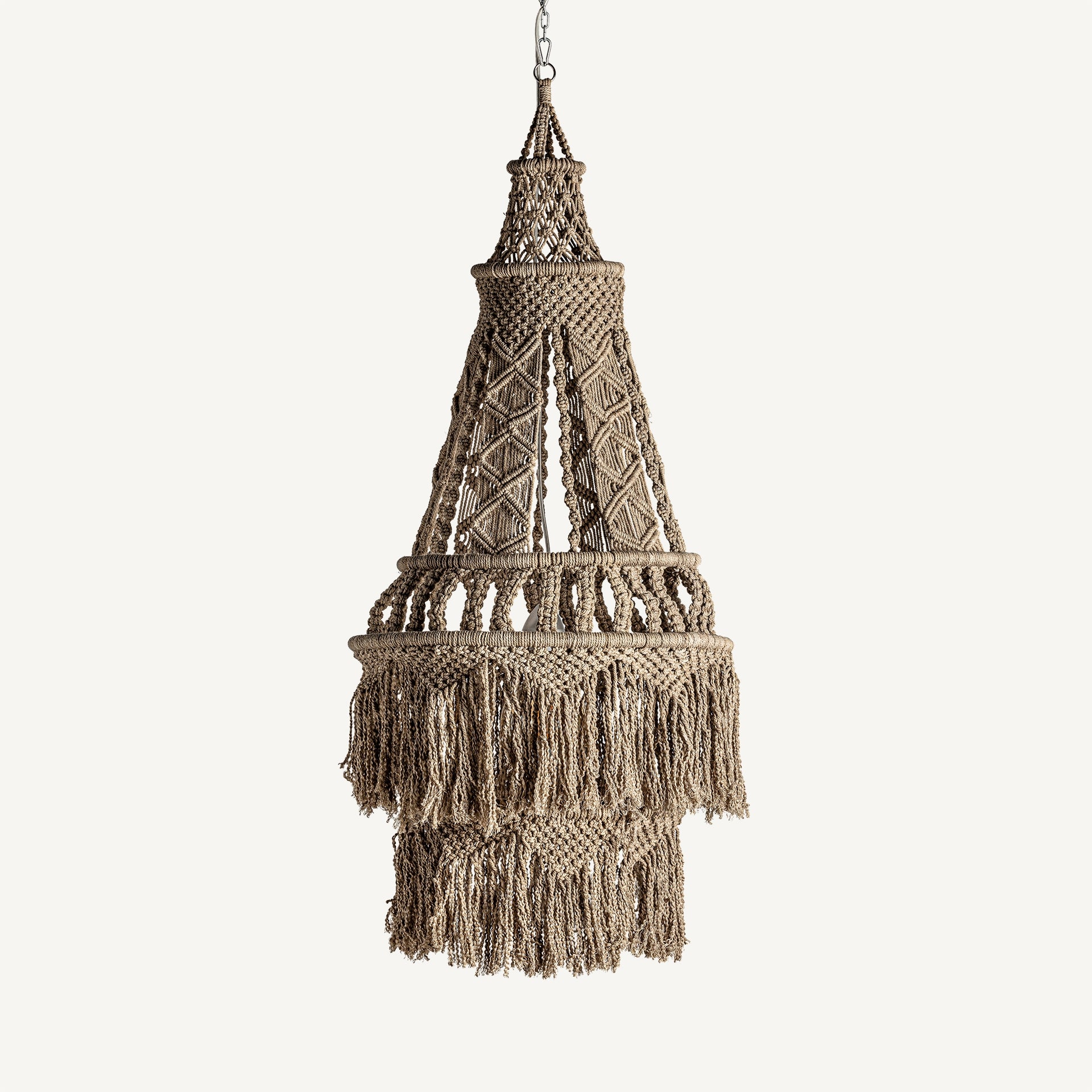 Frohn Cotton Ceiling Lamp - Maison Rêves UK