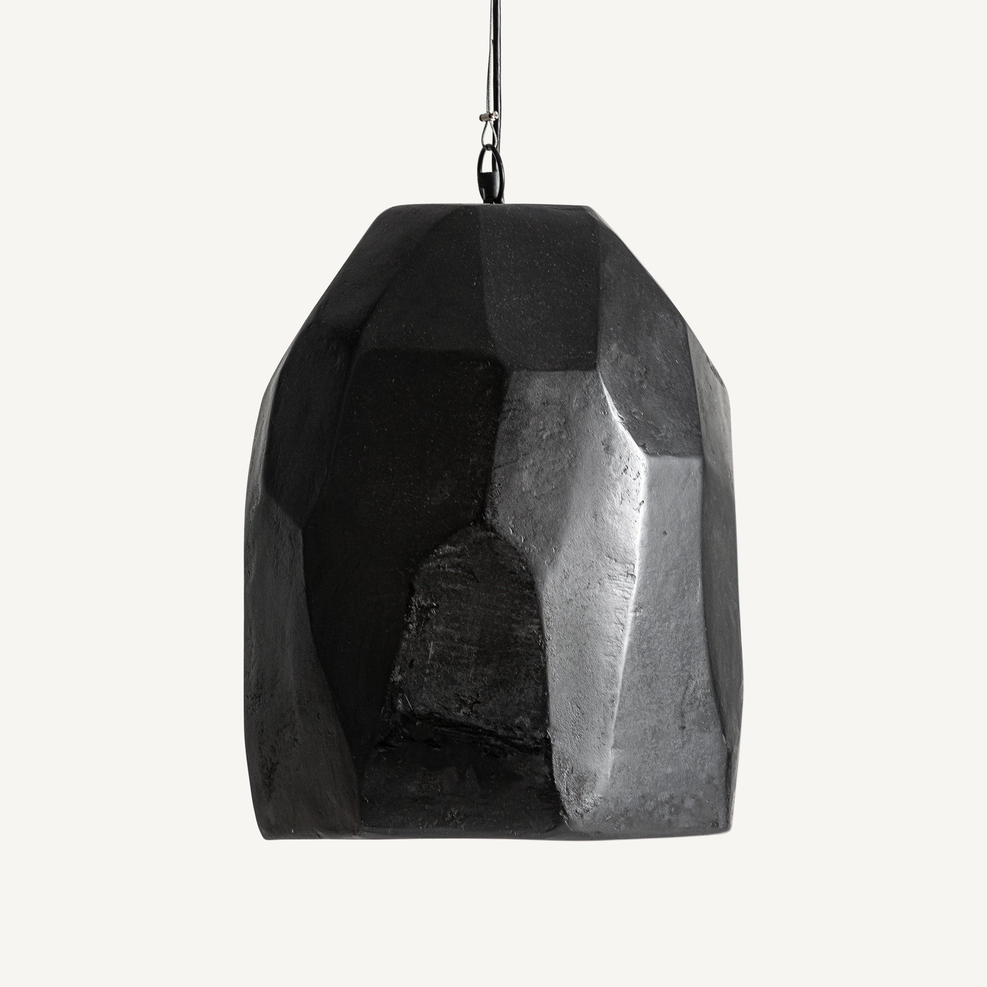 Gezika Black Ceiling Lamp - 42cm - Maison Rêves UK