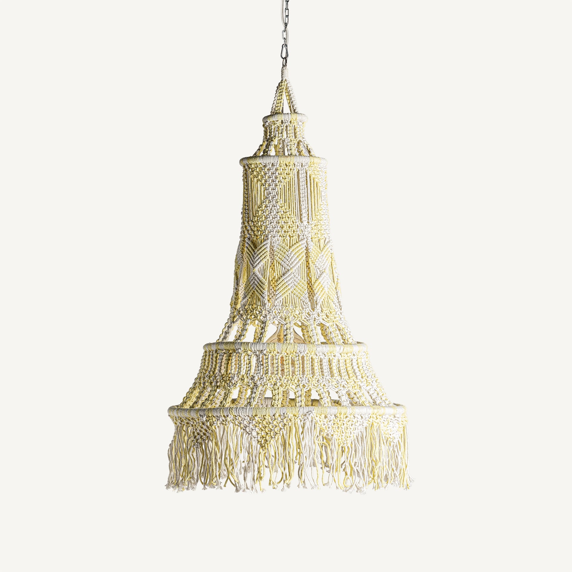Haussen Cotton Ceiling Lamp - Maison Rêves UK