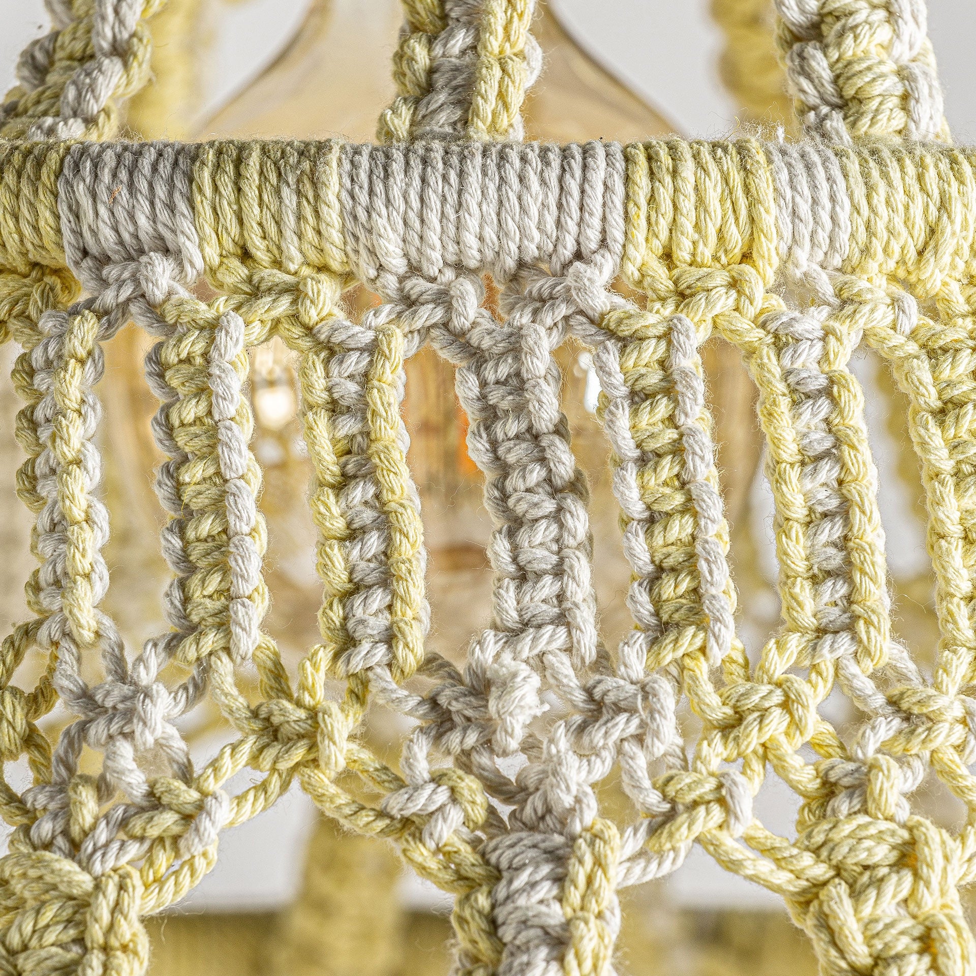 Haussen Cotton Ceiling Lamp - Maison Rêves UK