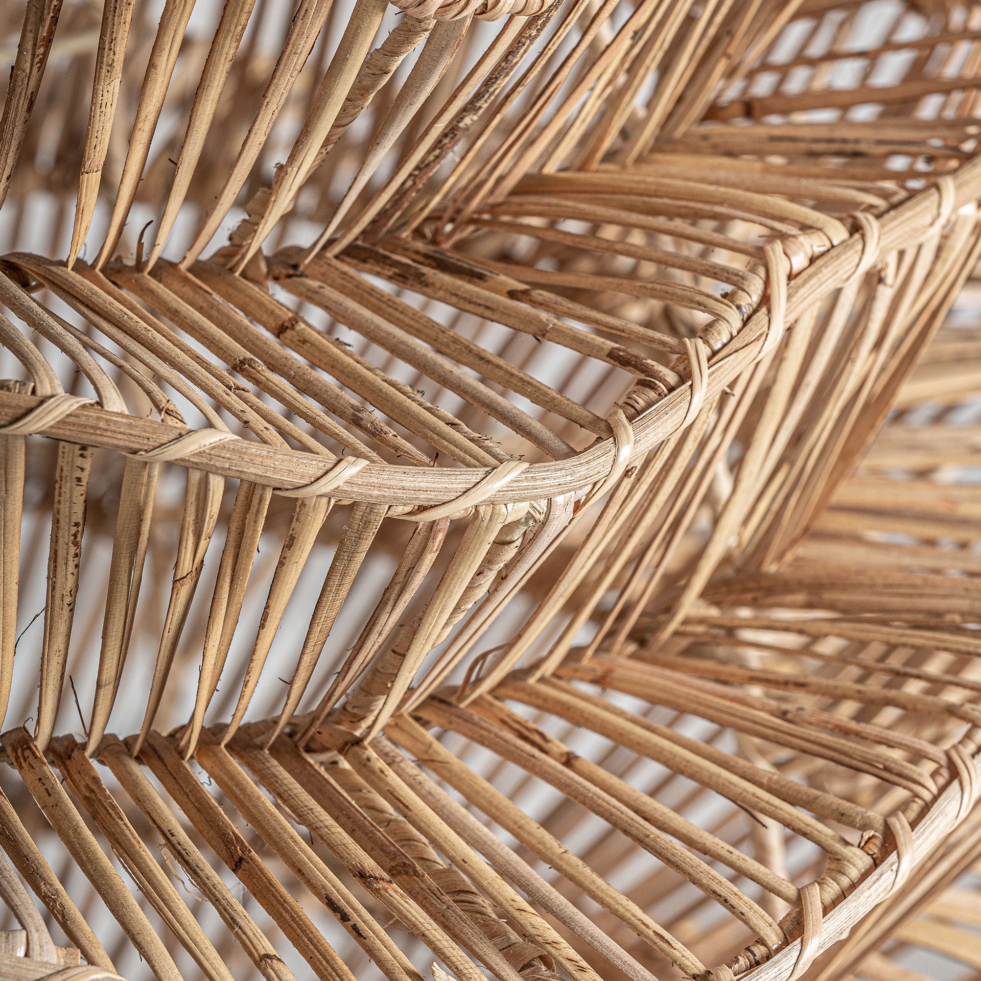 Ionde Rattan Ceiling Lamp - 65cm - Maison Rêves UK